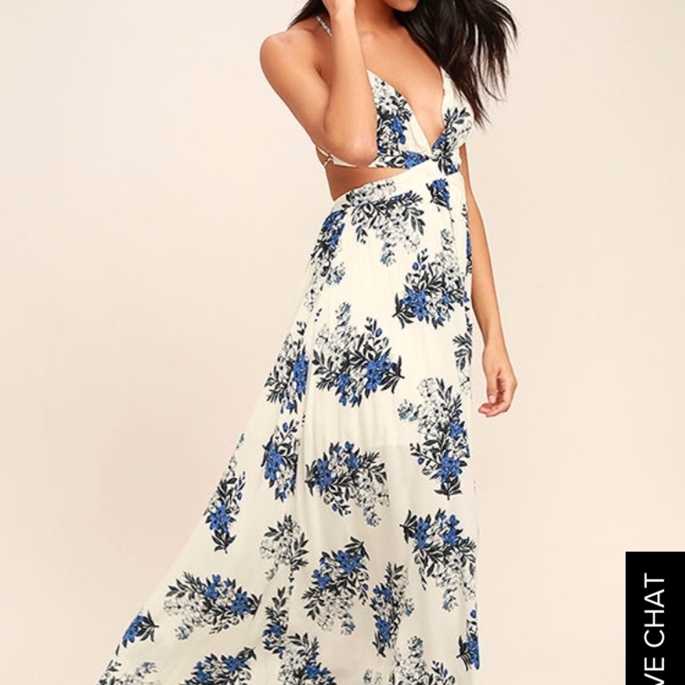 Illa Illa Perfect Memory” Floral Print Maxi